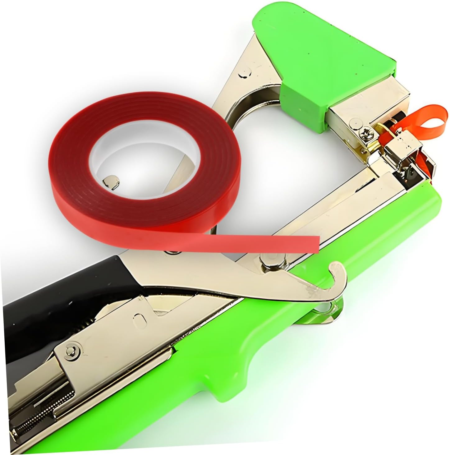 ANDRESLAD 10Rolls Garden Tie Tape Plant Tying Machine Gardening Tape Plant Support Garden Clips Banding Machine image number 5