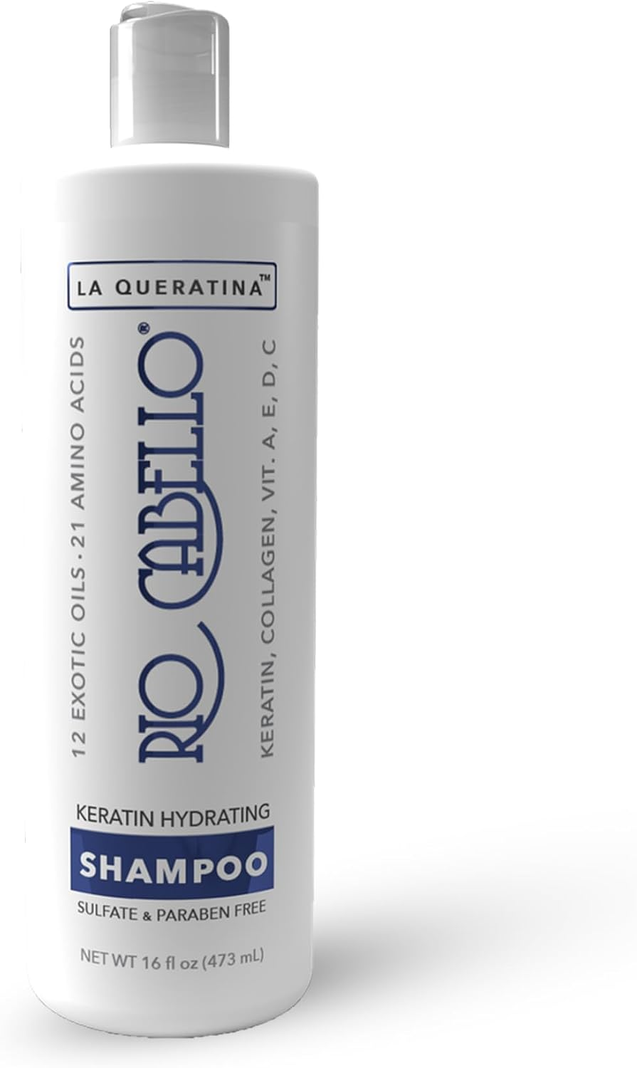 Shampoo W/Keratin, Coconut, Avocado, Almond, Argan Oil | Restores Shine | Hydrates Scalp (16Oz) image number 1