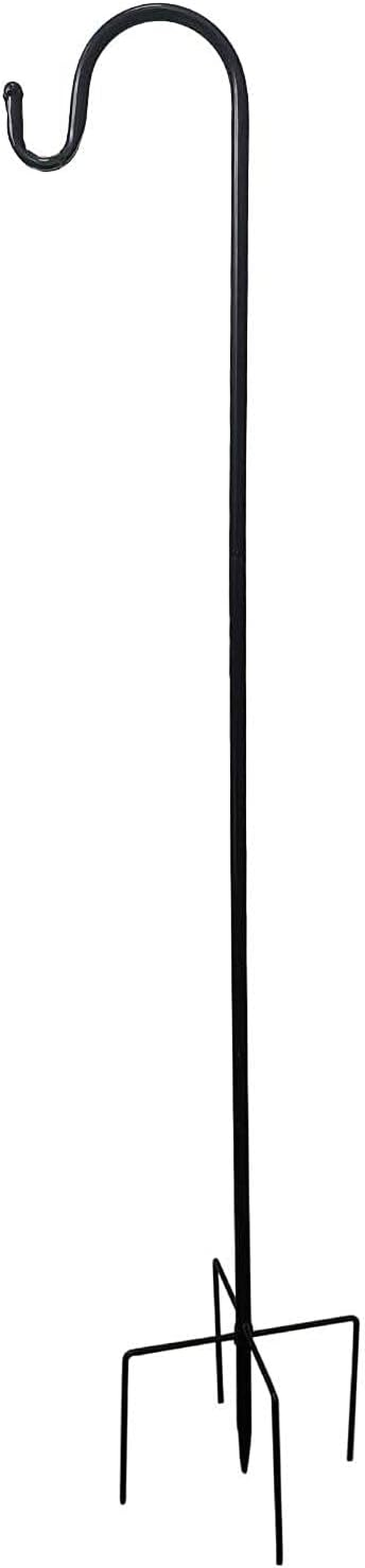 Shepherds Hooks Crook with 5-Claw Base Adjustable Metal Stakes with Extenders Garden Stands Heavy Duty Poles Rust Resistant Plants Lights Flower Baskets image number 4