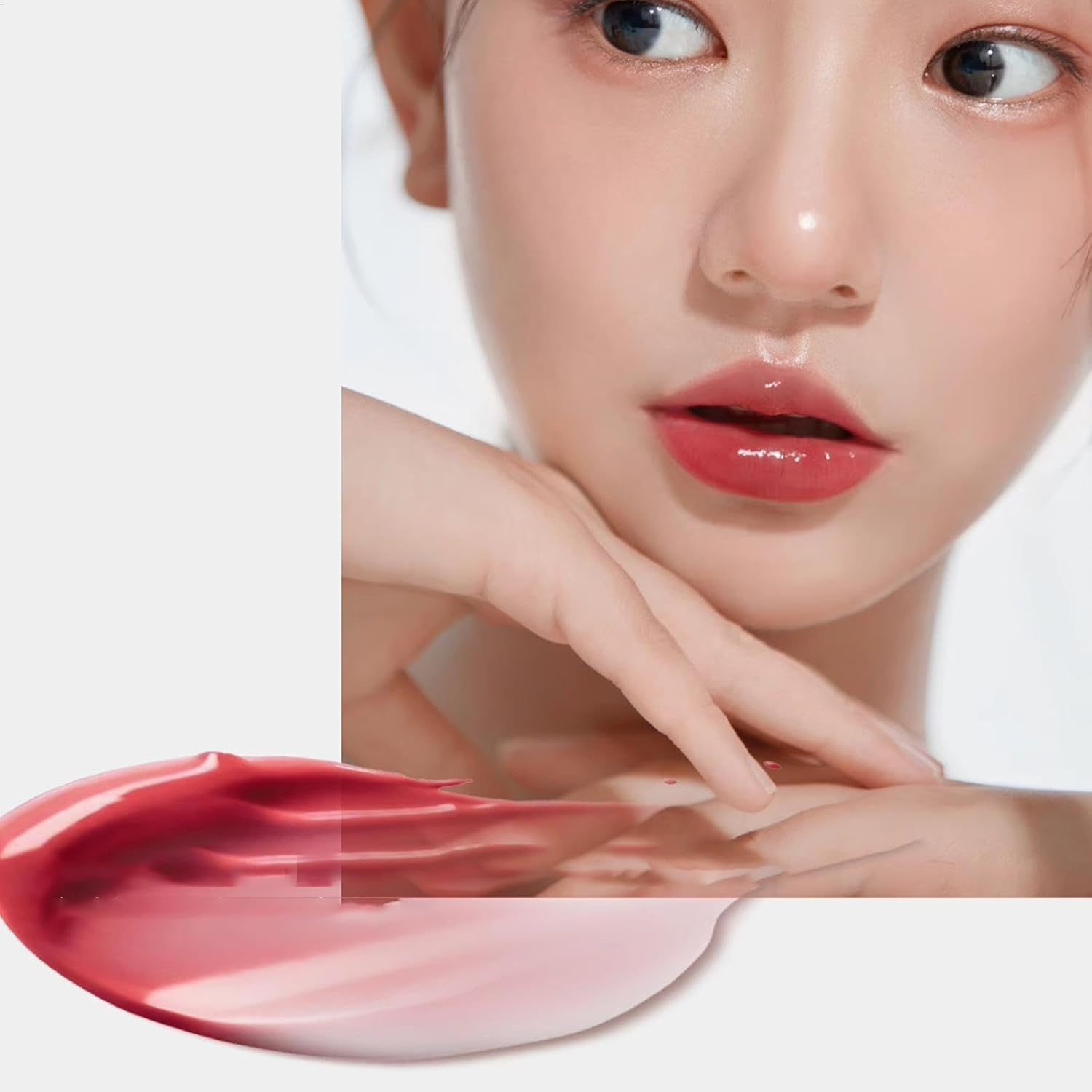 Jelly Lip Oil - Korean Jelly Lip Gloss | Jelly Gloss Lipstick | Jelly Lipstick | Lips Moisturizer Jelly Gloss Lipstick | Moisturizing Jelly Plumping Lip Balm Long Lasting Shine Vibrant Color - M J03 image number 5