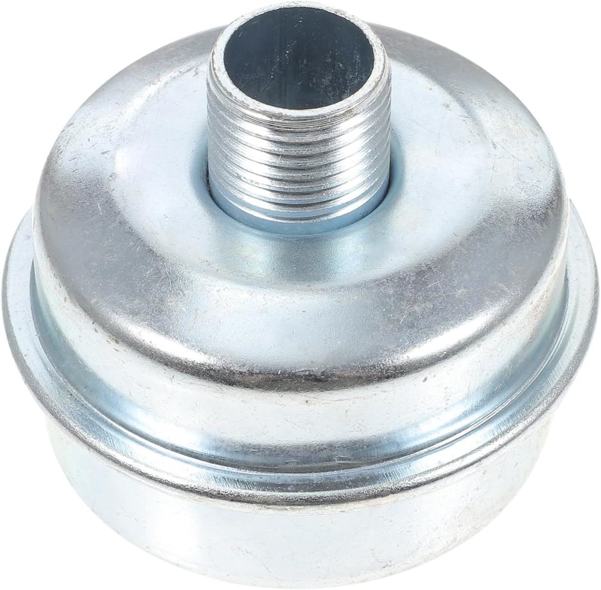 Small Engine Muffler - Muffler Lawn Mower Parts Bike Generator Compatible with Engine for Lawn Mowers Garden Equipment Galvanized Construction image number 1