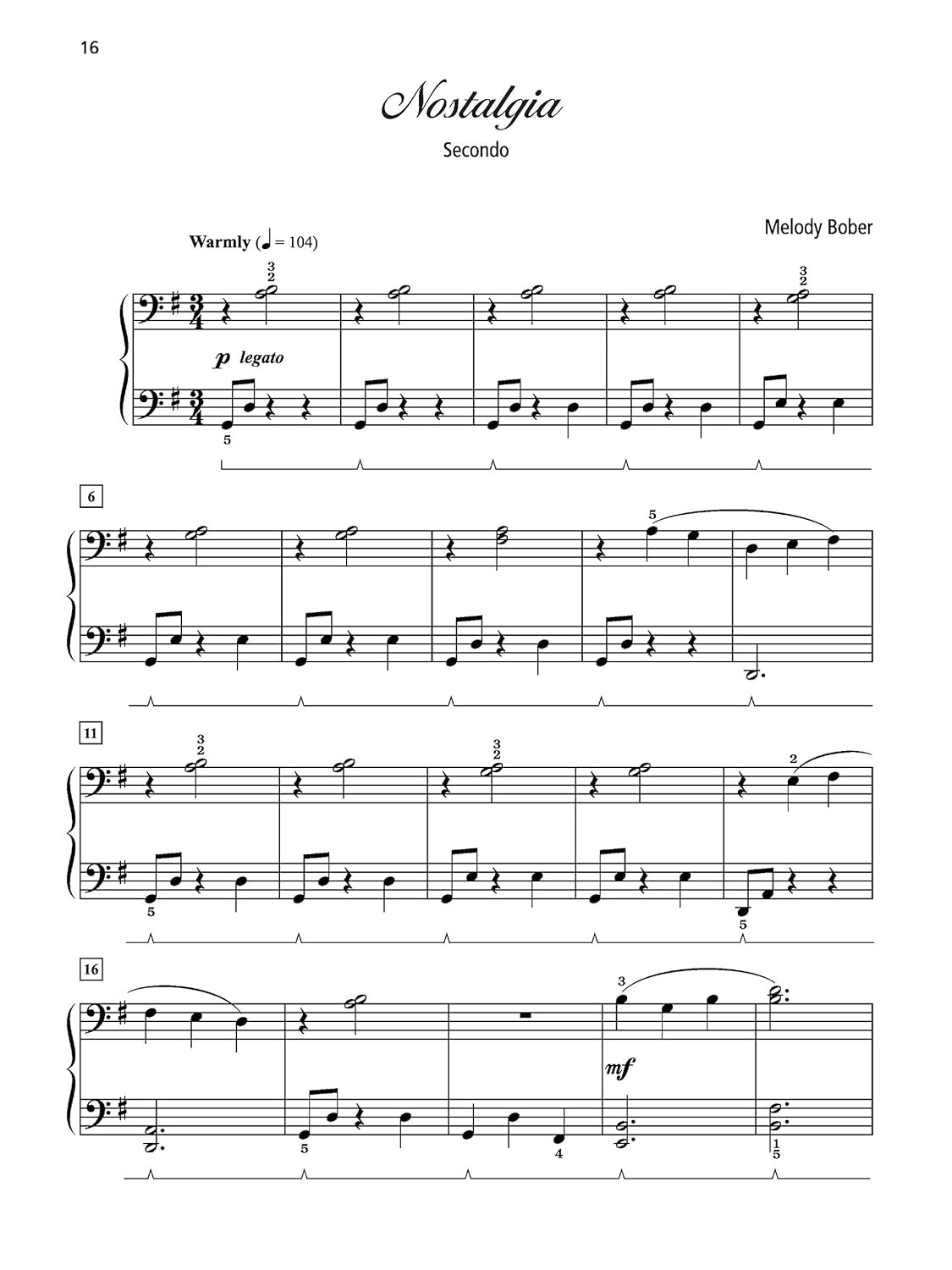 Grand Duets for Piano - Book 4: 6 Early Intermediate Pieces for One Piano, Four Hands image number 6