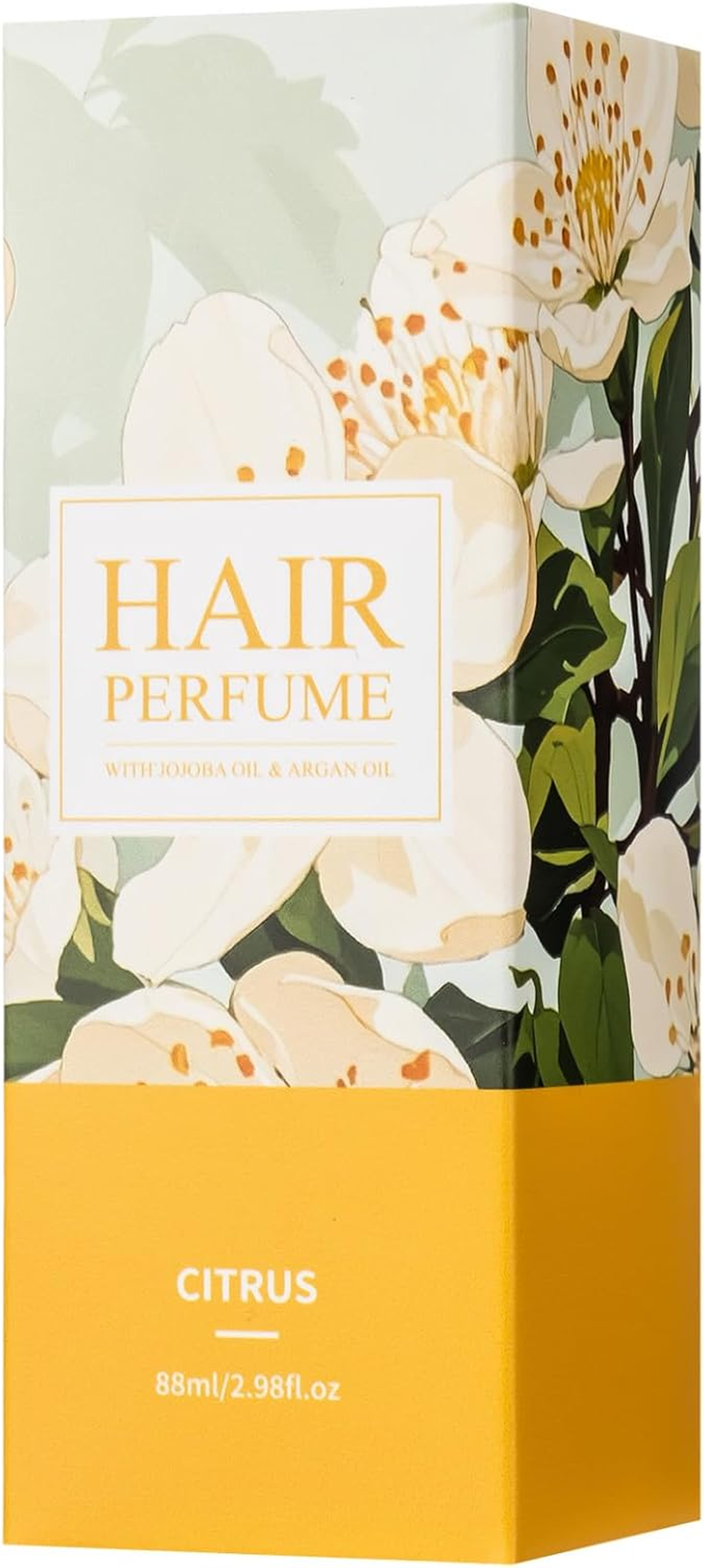 Loodgao Long Lasting Orange Blossom Rose Hair Perfume Mist 48 Hour Floral Scent Women Travel Friendly 2 Oz Aromatherapy Spray Orange One Size image number 2