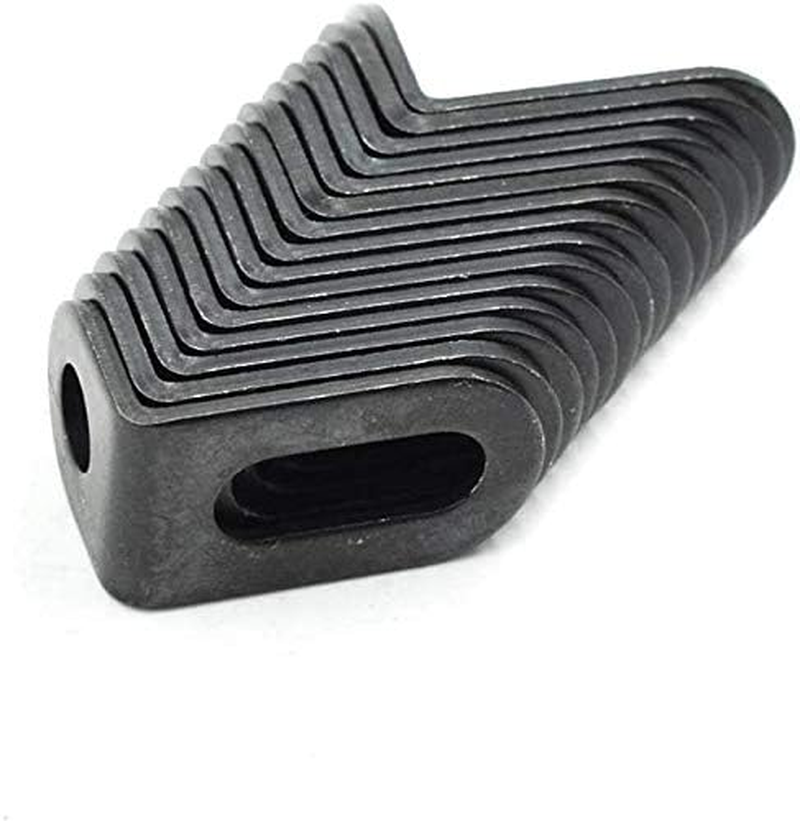 Biaungdo 18X18X30Mm/0.7"X0.7"X1.2" Adjustable Right Angle Brackets L-Shape Corner Brace Support Black- (15 Pcs) image number 3