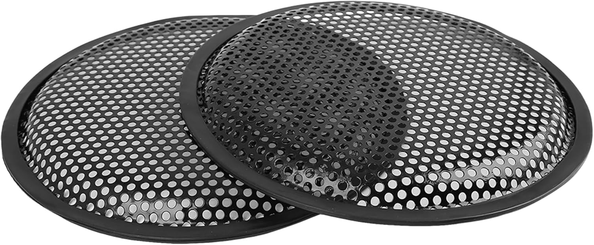 X AUTOHAUX 2Pcs Grill Cover 8" Mesh Protector Car Speaker Cover Woofer Subwoofer Grill for Car image number 6
