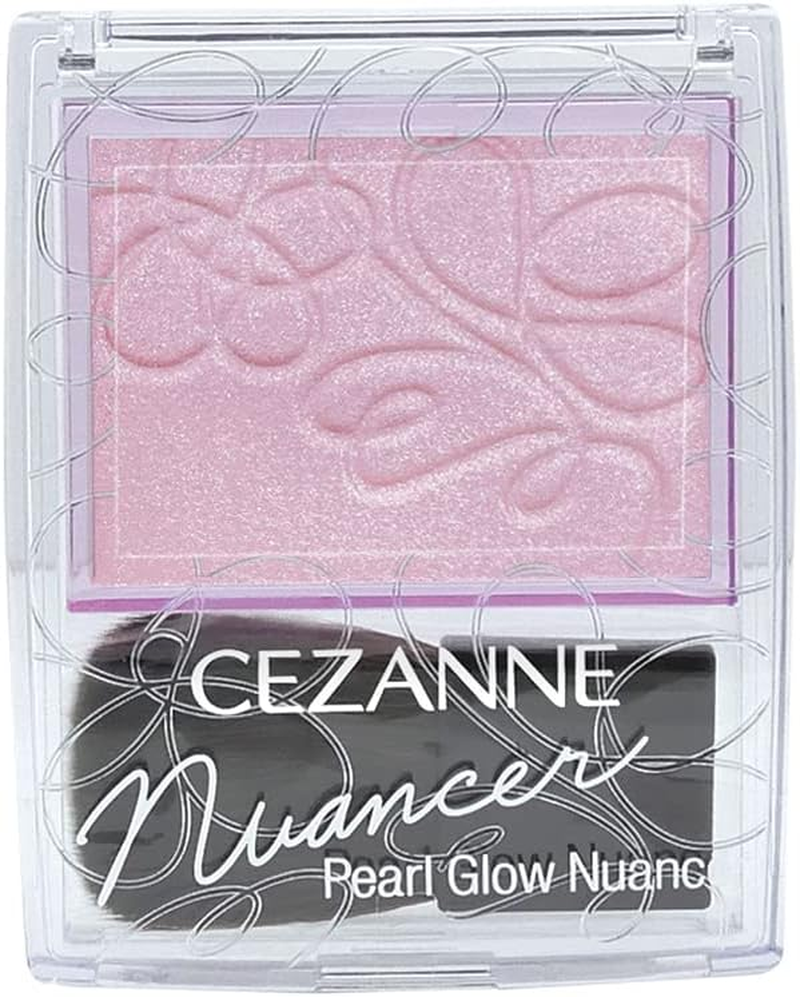Cezanne Pearl Glow Nuancer N2 Lilac Mood 0.09 Oz (2.4 G) Highlight Blush with Pearl Nuance Change