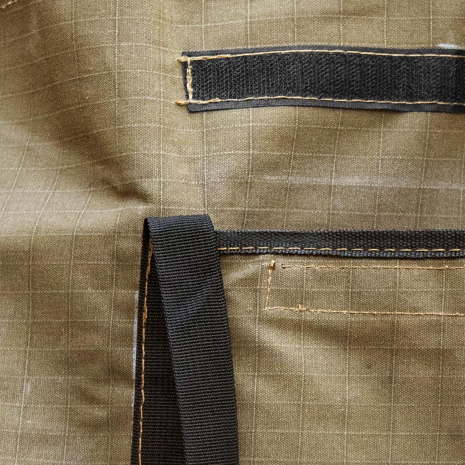 Adventure Kings Portable Firepit Bag 400GSM Ripstop Canvas Heavy-Duty Handles image number 5