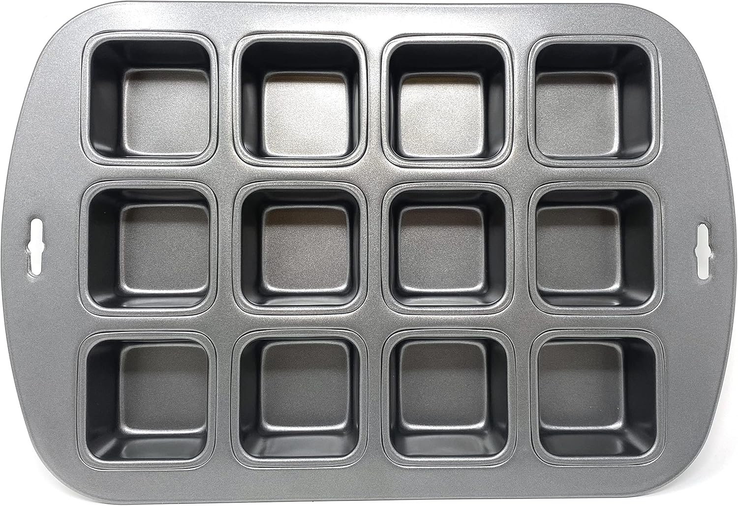 Norpro 3998 Nonstick 12-Cavity Linking Brownie Muffin Cupcake Cake Pan, Squares image number 4