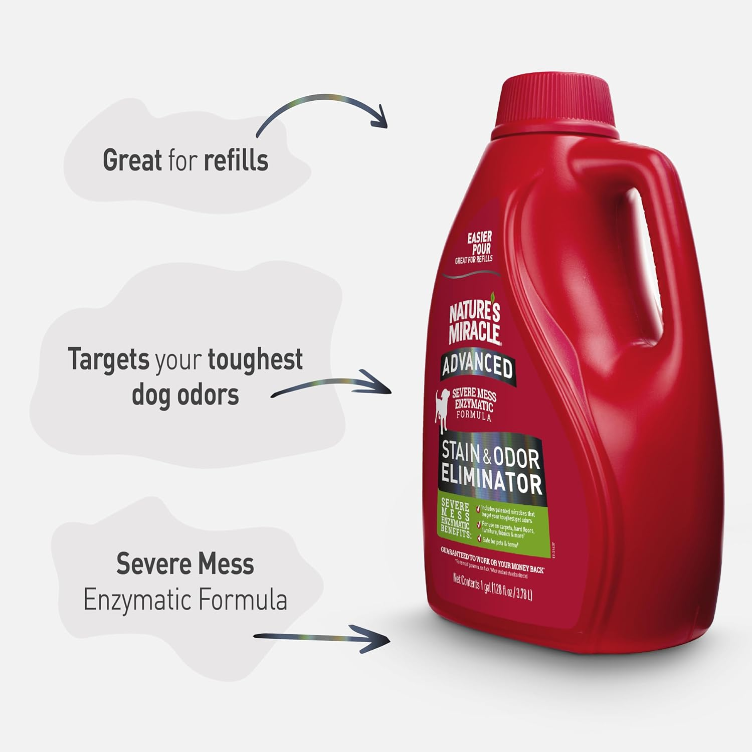 Nature'S Miracle Advanced Stain & Odour Remover Dog 3.78 LTR image number 1