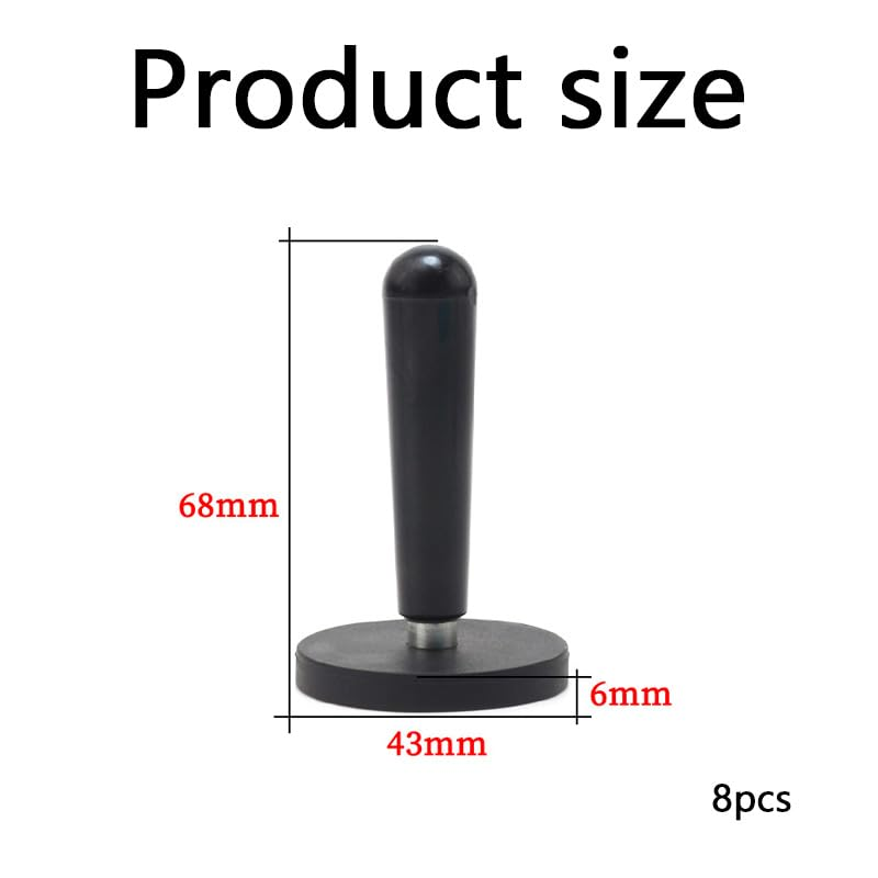 WADY 8Pcs Vehicle Car Wrap Gripper Magnets Holder - Sign Making Graphic Vinyl Magnet Holder,Secure Graphic Magnet Bracket for Car Wrapping, Decals & DIY Projects image number 6