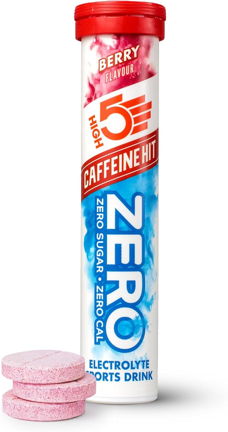 HIGH5 Zero Caffeine Hit 8X20 Tabs Berry - 8 X 20 Tablet Tubes, Berry image number 4