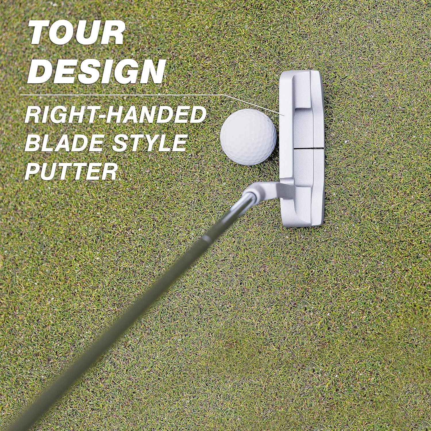 Gosports Classic Golf Putter, Choose between 2 Way or Blade Putter - 35" Length with Premium Grip image number 4