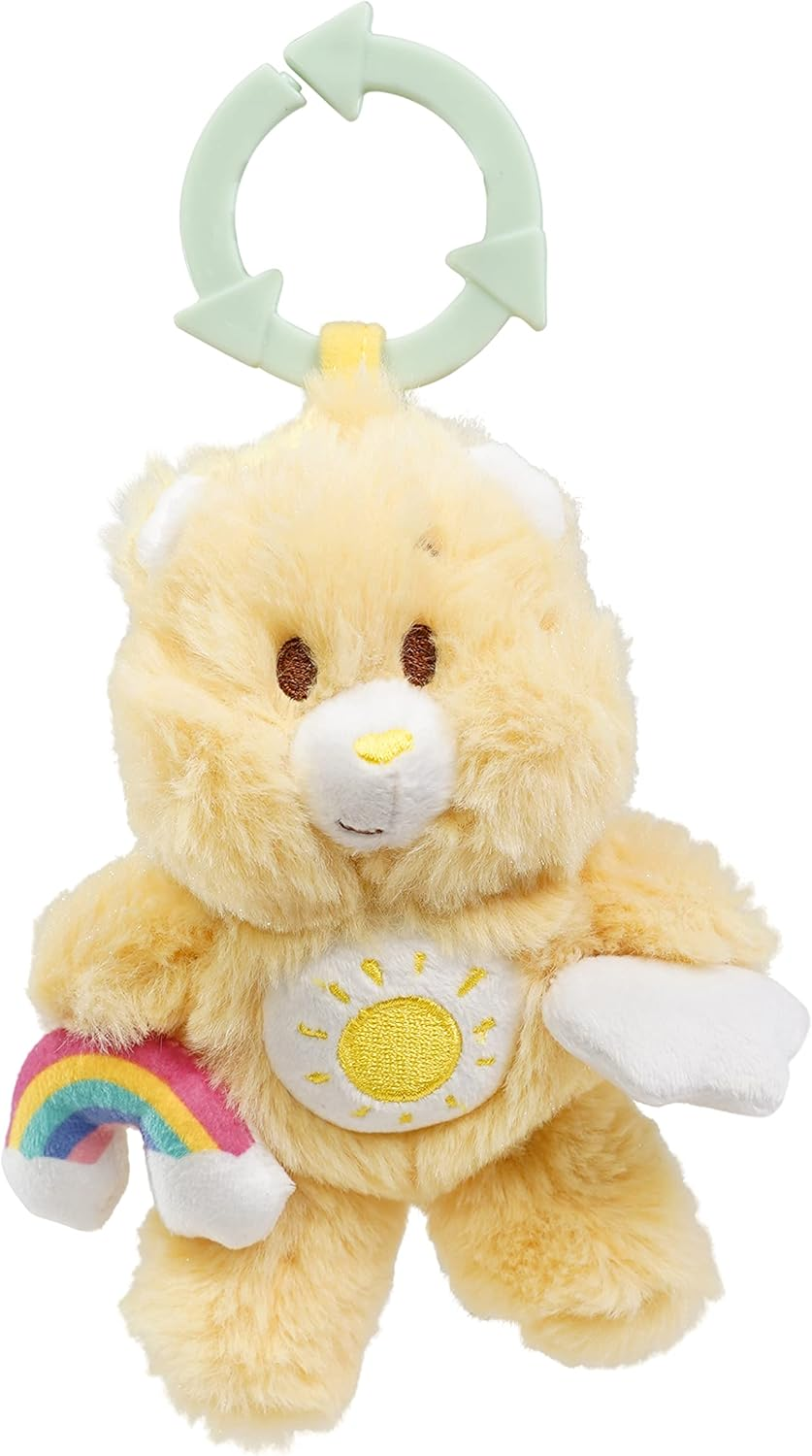 Resoftables Care Bear Baby Stroller Plush - Funshine Bear