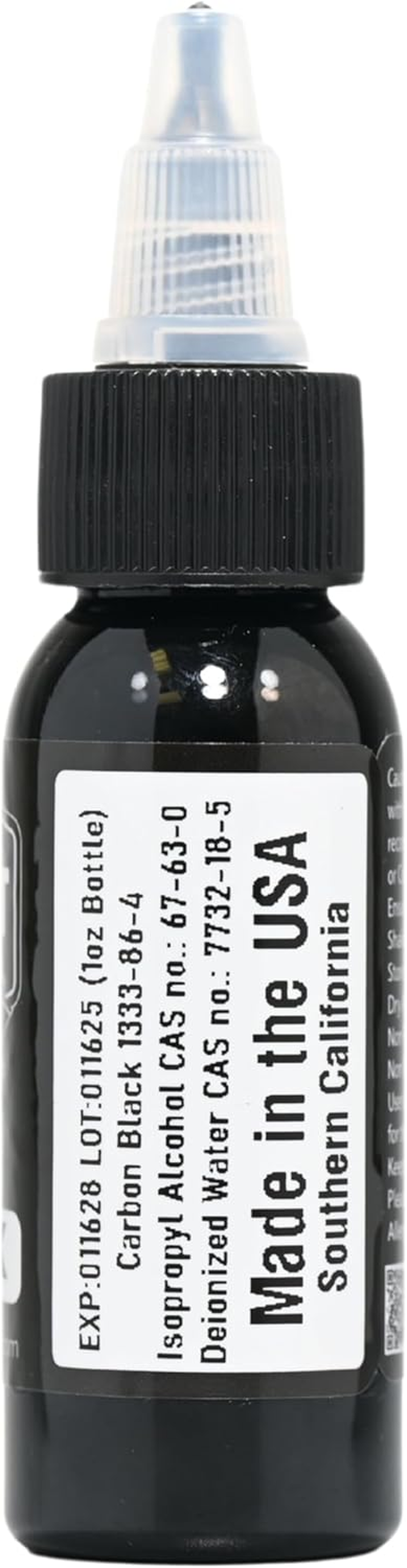 Element Tattoo Supply Greywash Tattoo Ink Set - Professional Tattooing, Light, Medium & Dark Shades, Includes Black & White Solid Inks for Outlining, Shading & Blending, 1 Oz Bottle (5 Pack) image number 6