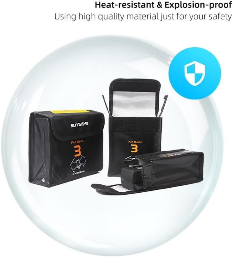 Camgo Sunnylife Lipo Safe Battery Bag for Mavic 3 Pro/Mavic 3 Classic/Mavic 3 image number 5