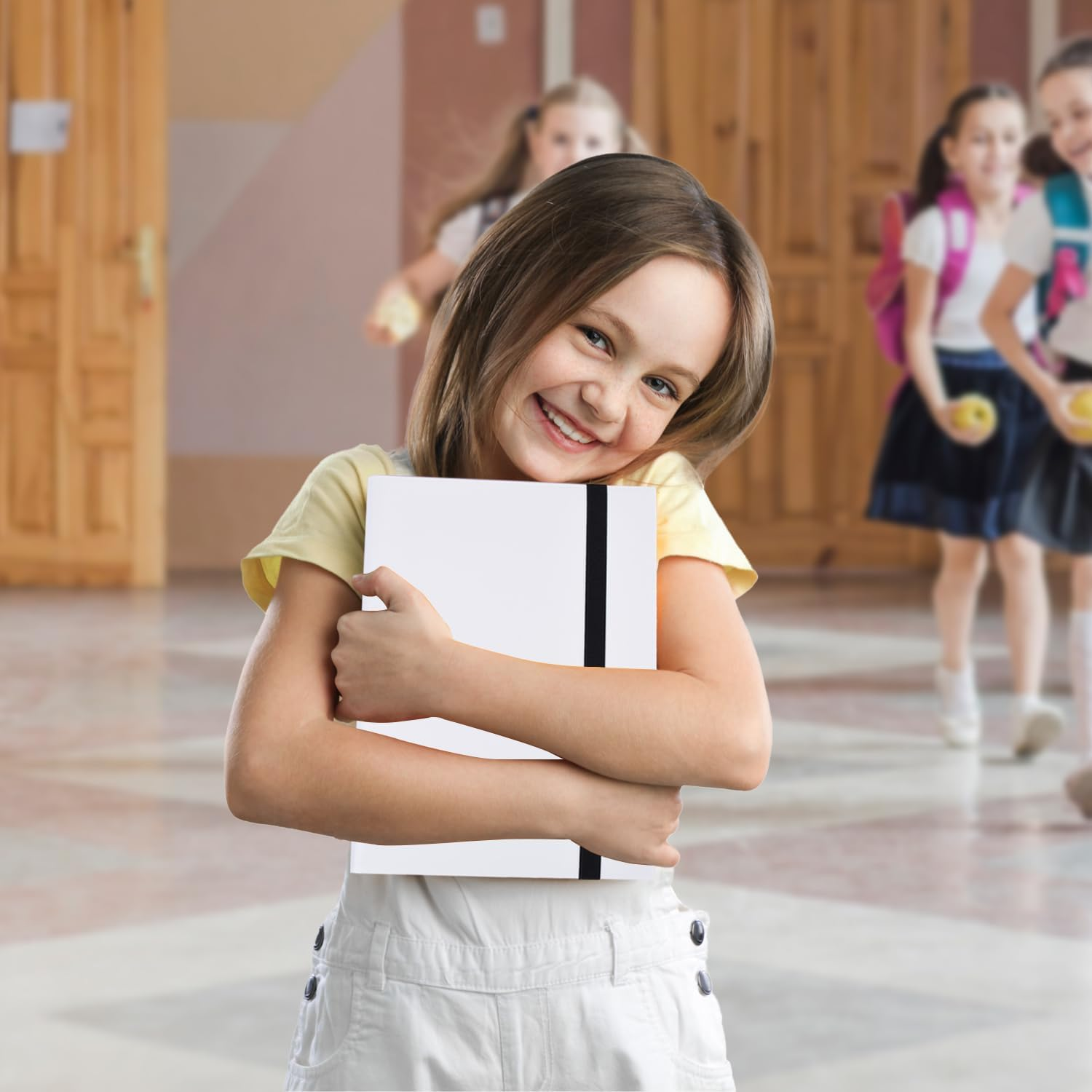 9 Pocket Trading Card Binder Holder, Card Binder for Game Cards Binder 9-Pocket, Sports Card Album with Card Sleeves, Basketball Card Sleeves Compatible with Yugioh MTG Cards, Put up to 360 Cards image number 1