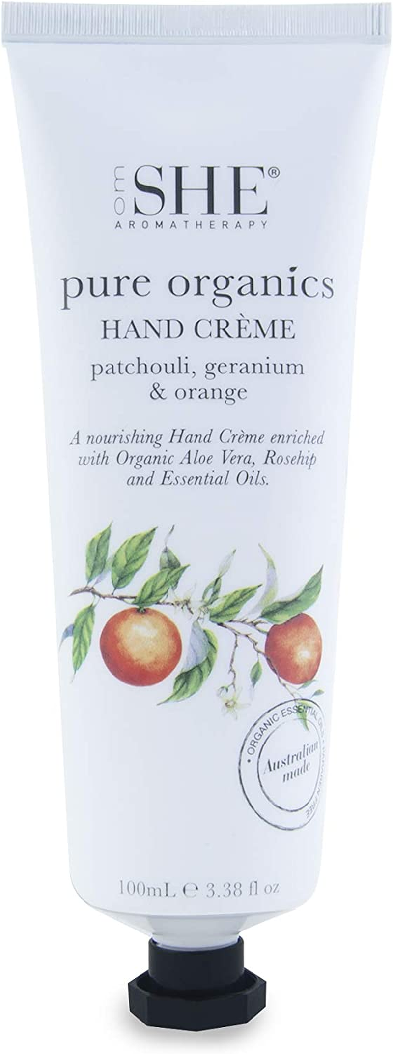 Om SHE Aromatherapy Pure Organics Hand Creme - Sandalwood, Lemongrass & Rosemary image number 5