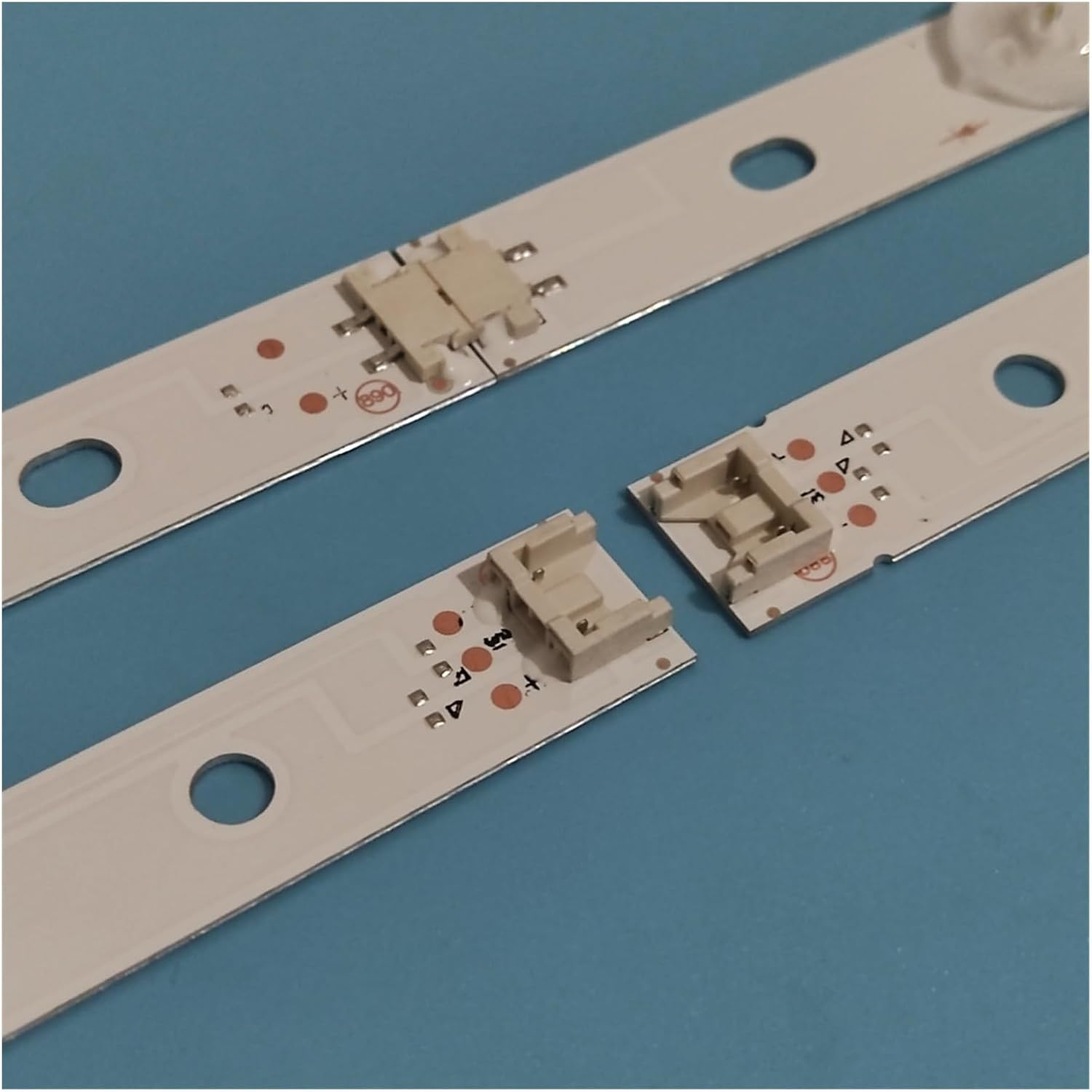 8Pcs/Set LED Strip for 49 TV 49UF6400 49UF6407 49LF510V 49UF640V NC490DUE-SADP2 LGE-WICOP-49INCH-UHD-FHD-REV05 GAN01-1255A-P1 image number 4