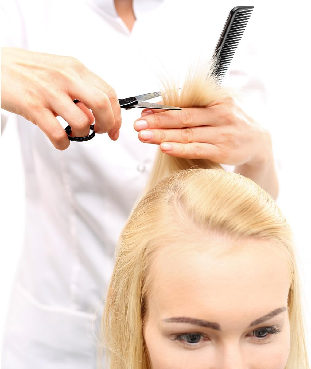 BEZANU Black Rat Tail Combs, 4 PCS Hair Stylists Professional Styling Comb Set for All Hair Types & Styles (3 Kinds) image number 2