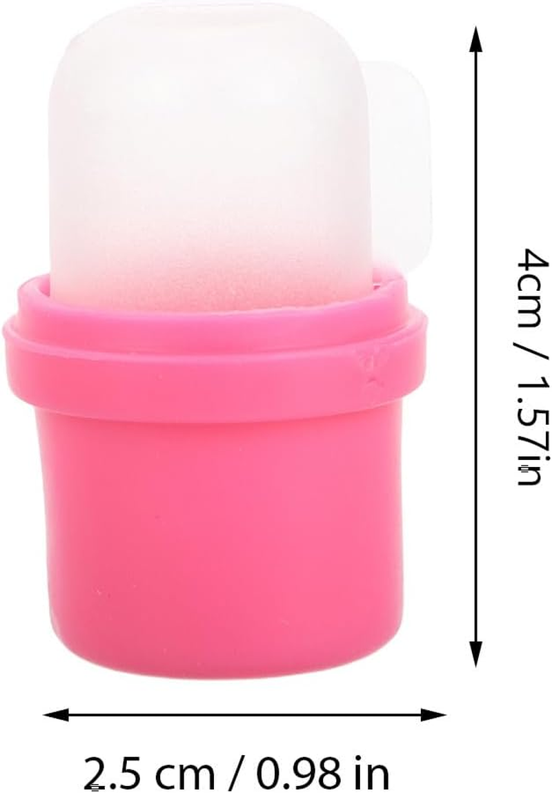 PRETYZOOM 20Pcs Silicone Nail Polish Remover Soak off Caps Wearable Gel Polish Remover Tool with Finger Covers for Manicure Nail Glue Removal and Skin Protection image number 3