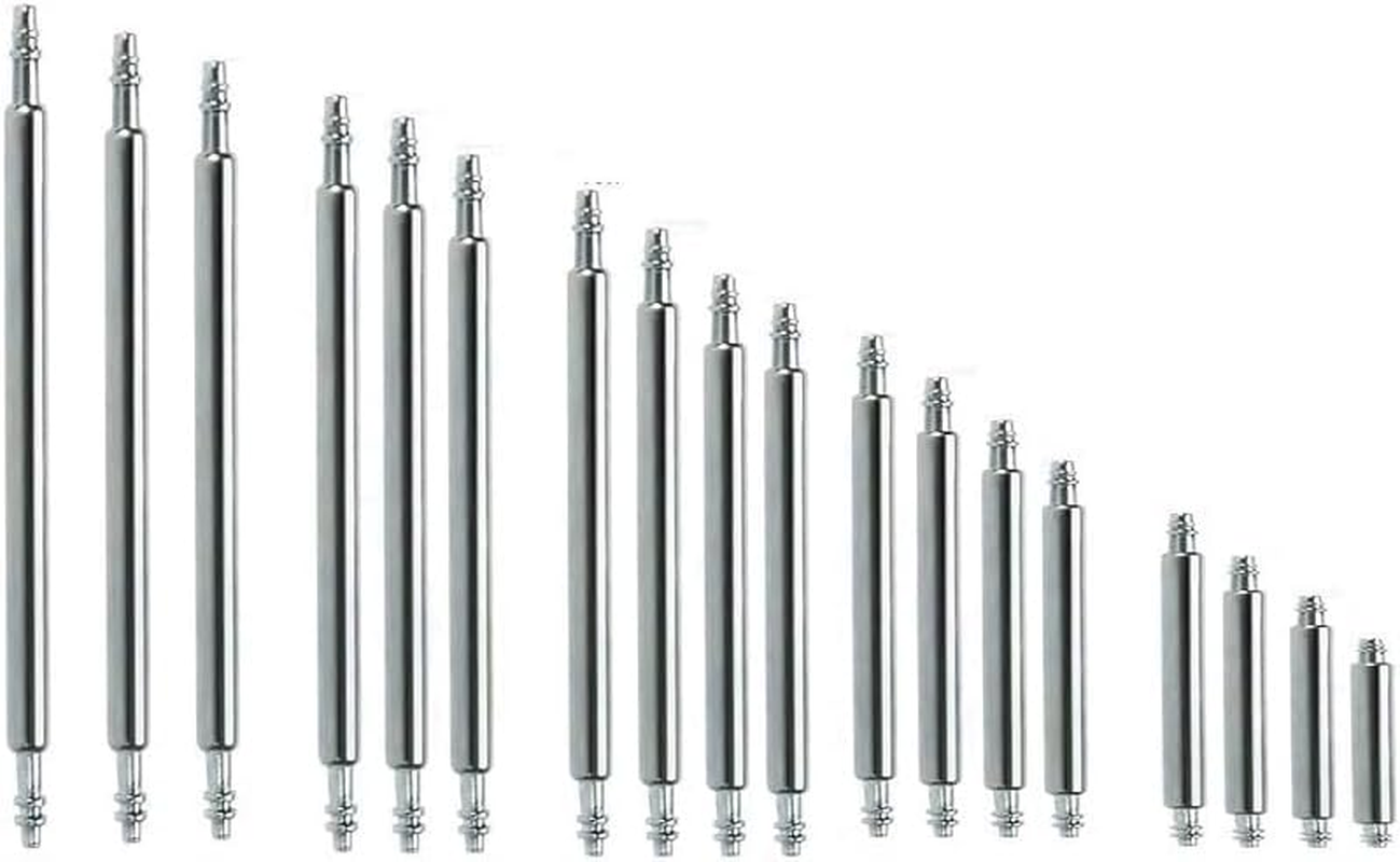 360 Pcs Stainless Steel Watch Band Spring Bars Strap Link Pins 8-25Mm Watchmaker, Watch Spring Bars Strap Link Pins Repair Kit