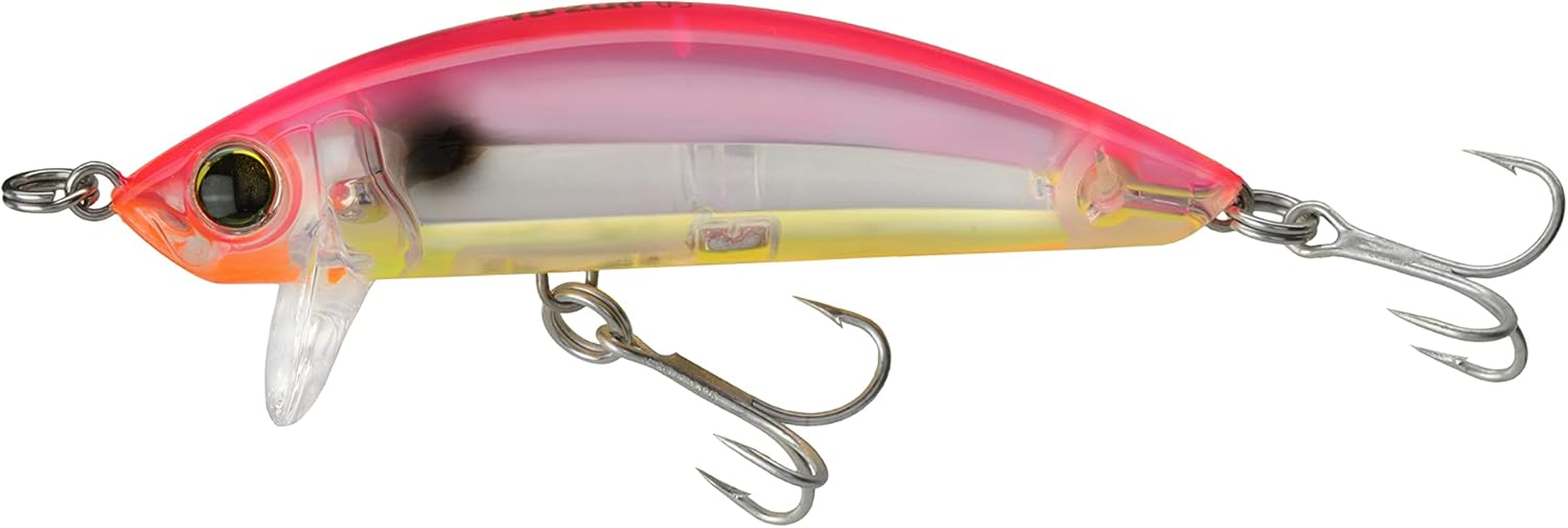 Yo-Zuri R1215-PSCL: 3D Inshore Surface Minnow (F) 90Mm 3-1/2", Pink Silver Chartreuse