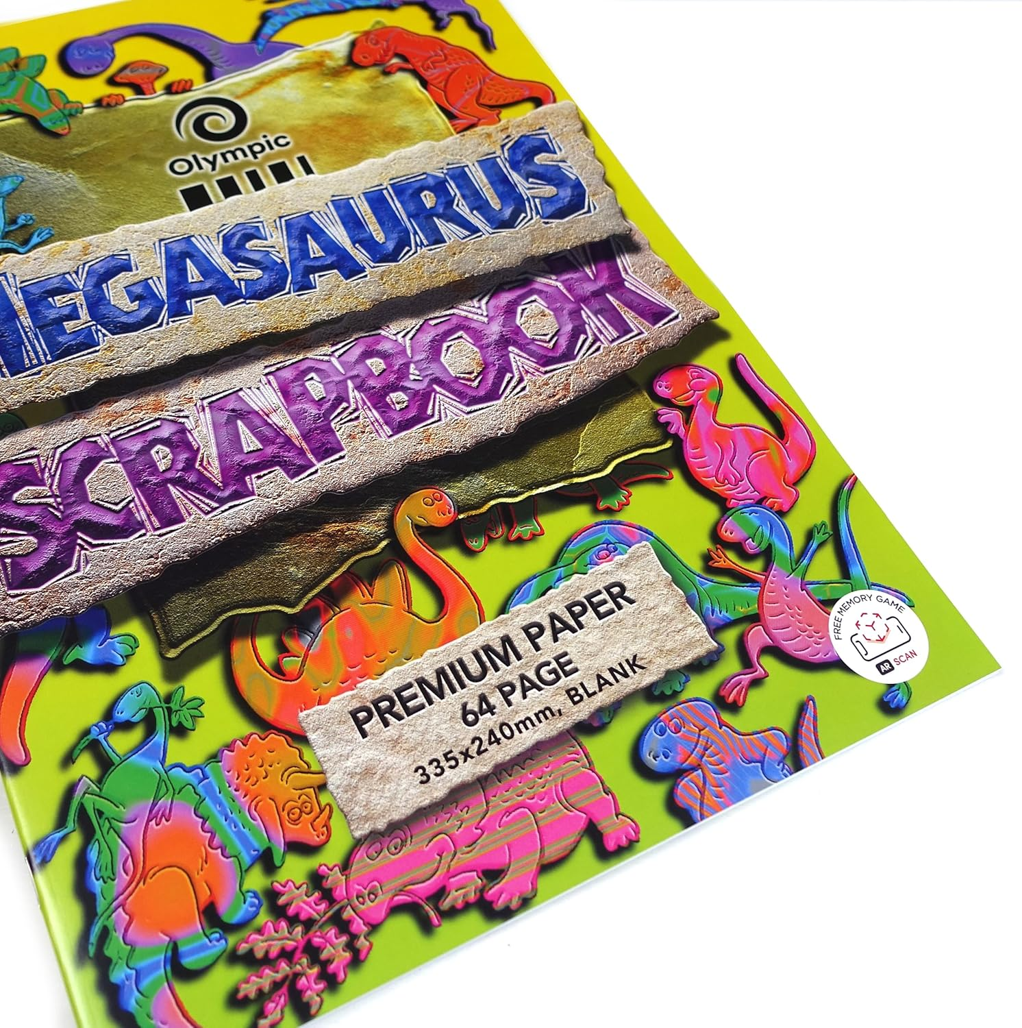 Olympic Scrapbook Megasaurus 90Gsm 335X240Mm 64 Pages image number 5