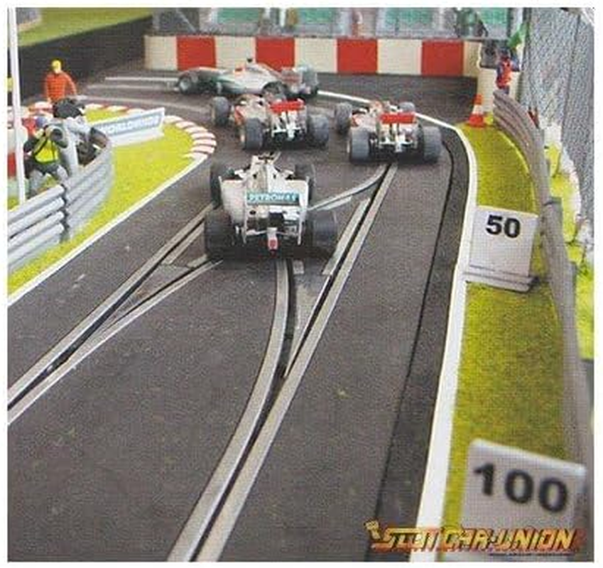 Scalextric Digital Straight Lane Change Track image number 3