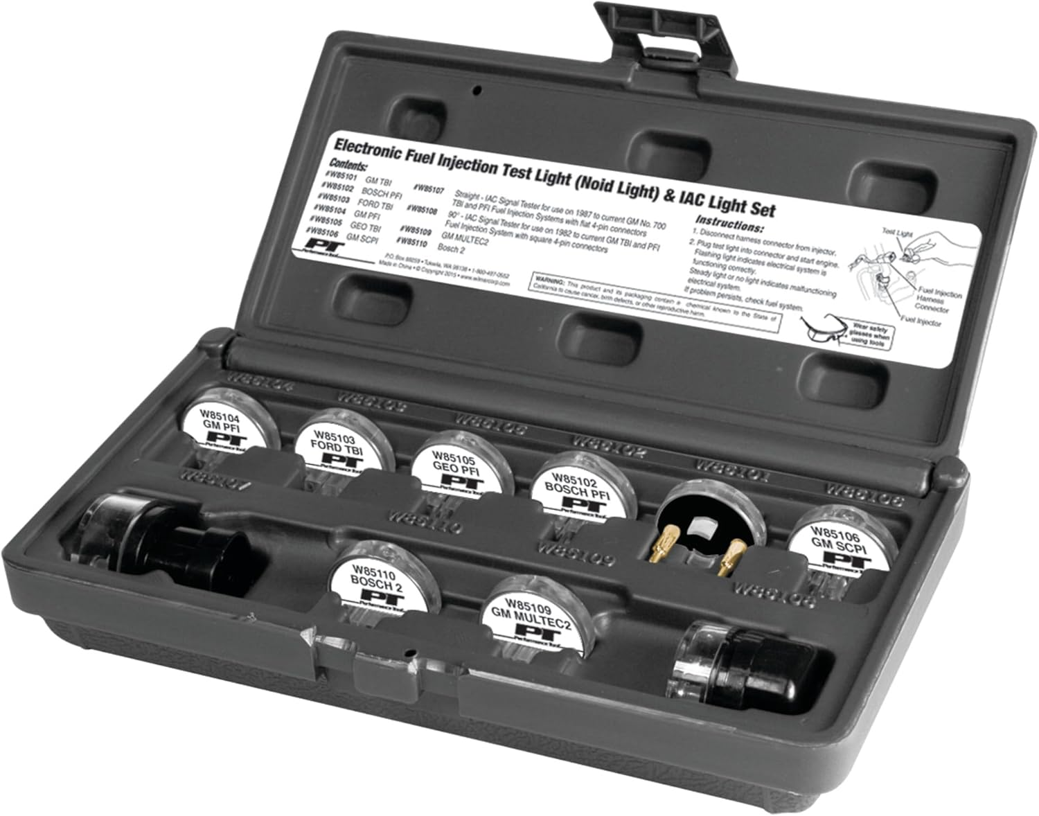 Performance Tool (W89500) 6-Piece Noid Light Set image number 2