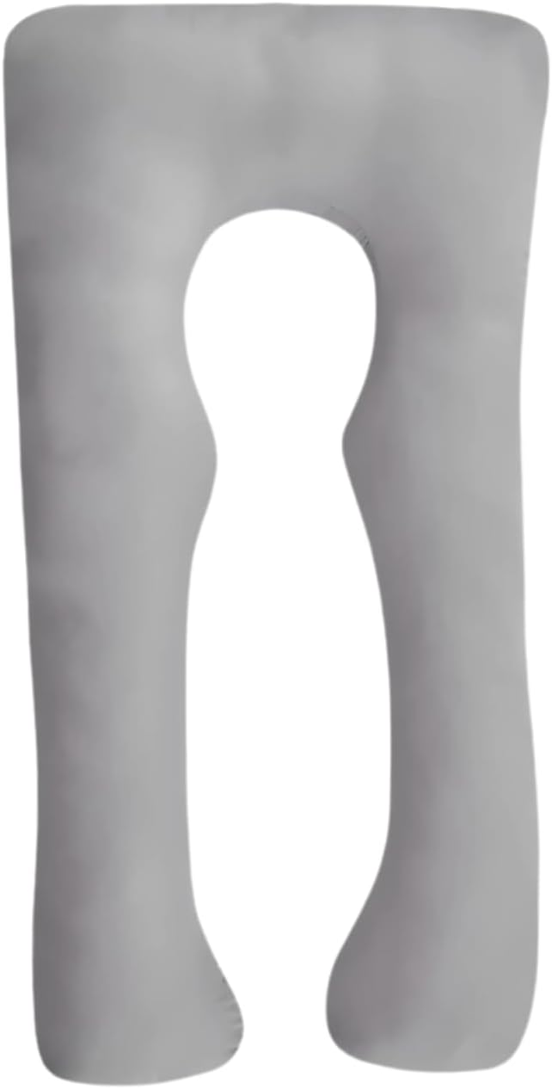 EZONEDEAL Pregnancy Pillow U Shaped Full Body Maternity Pillow Case with Removable & Washable Cover Body Feeding Support for Maternity Sleeping Pillow Pregnant Women (Grey)