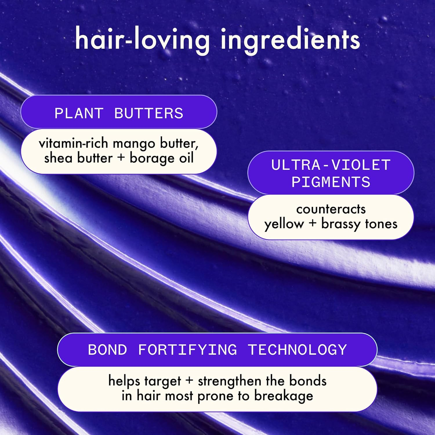 Amika Bust Your Brass Cool Blonde Intense Repair Hair Mask | image number 4