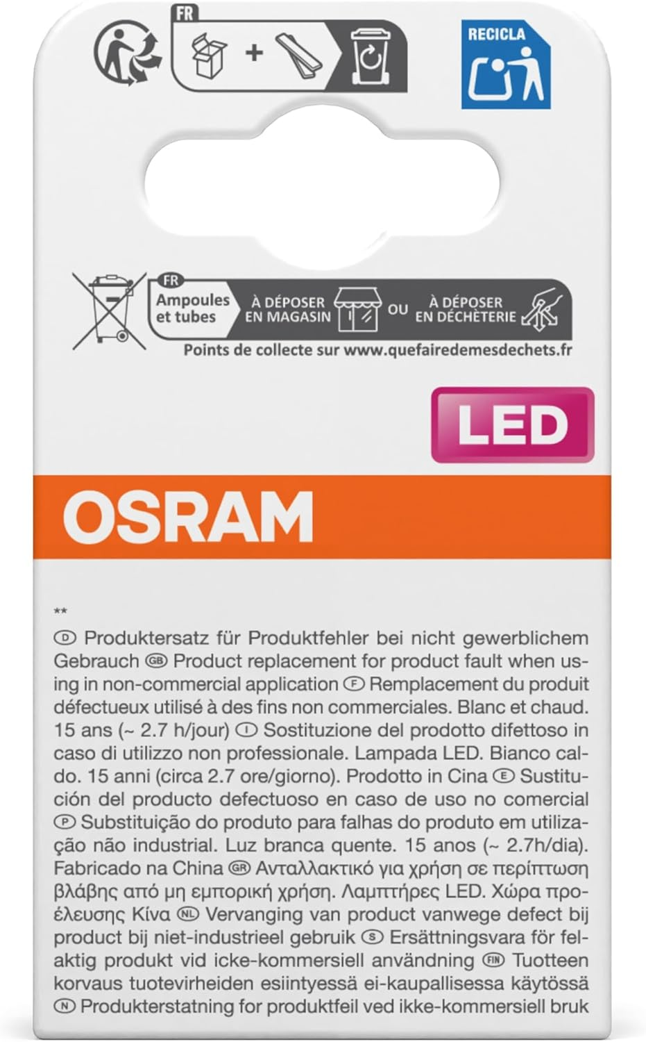 OSRAM LED Star PAR16 5.6 W 827 GU10 image number 2