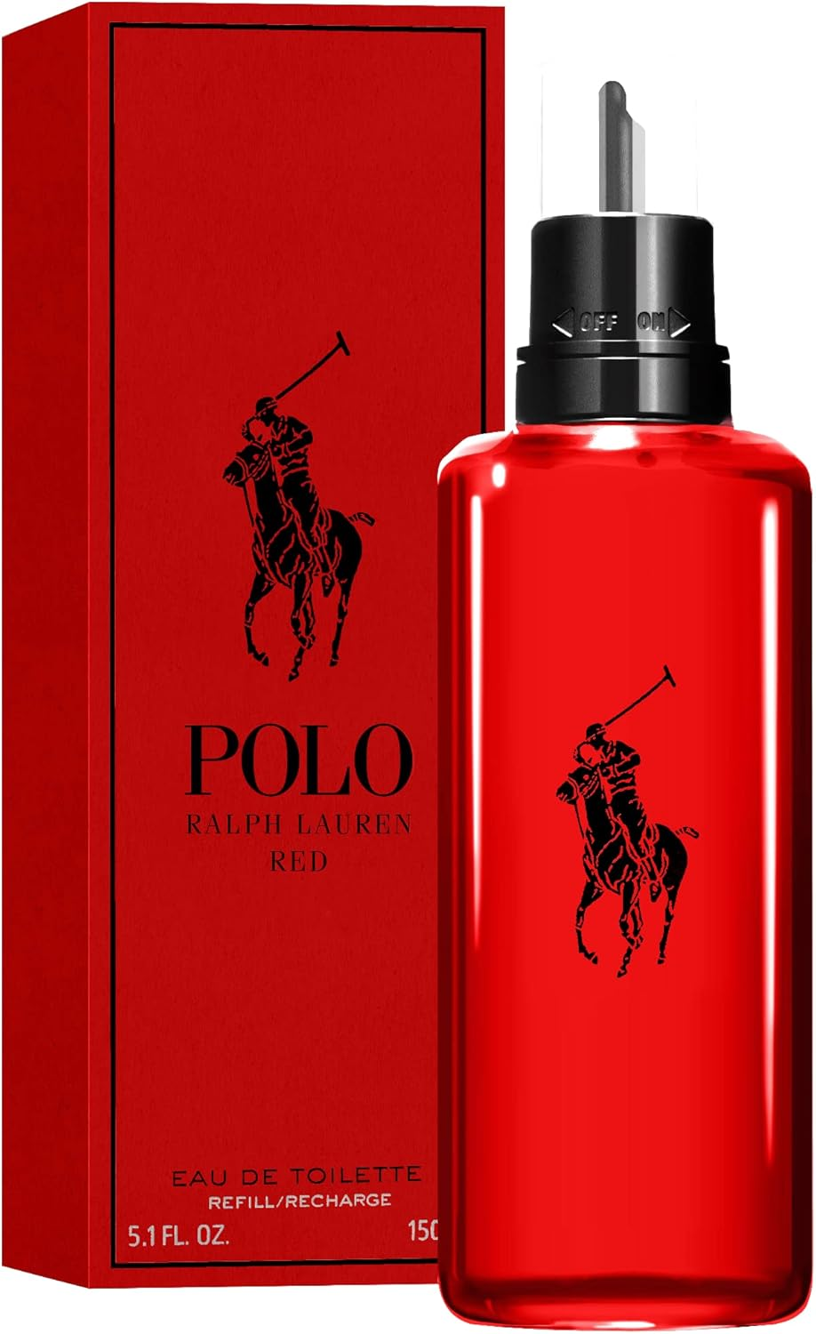 Ralph Lauren Polo Red, Eau De Toilette for Men, Energising and Sensual Scent, 150ML (Refill) image number 2