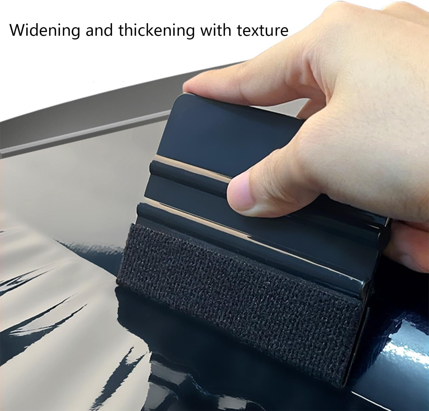 Set of 2 Squeegees with Felt Edge, Car Foil Squeegee Set, Foil Squeegee with Felt Edge, Car Films, Protective Films, Furniture Films, Wall Stickers image number 1