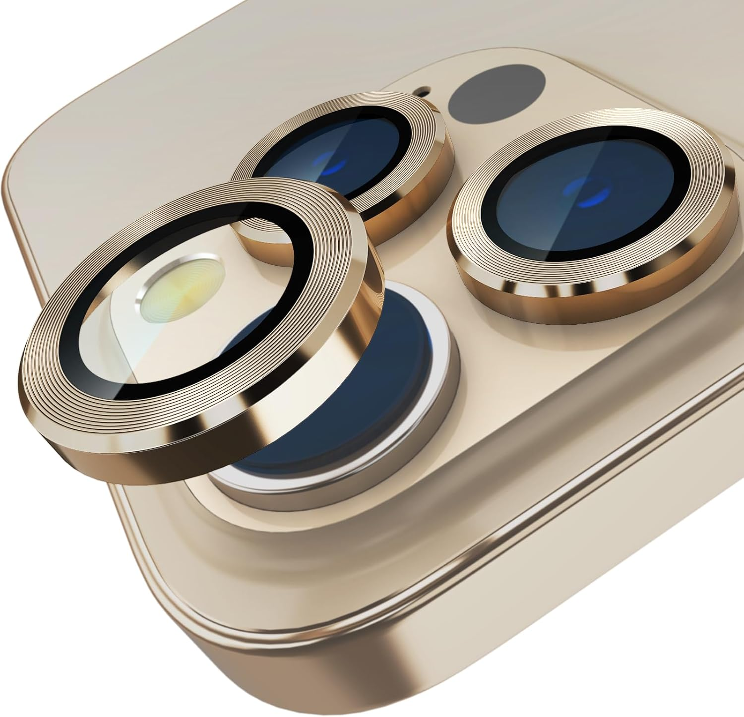 Cloudvalley Camera Lens Protector for Samsung Galaxy S21 Ultra 6.8 Inch, [3 Pack] Anti-Scratch Tempered Glass Back Camera Protection [Ultra-Thin], Black