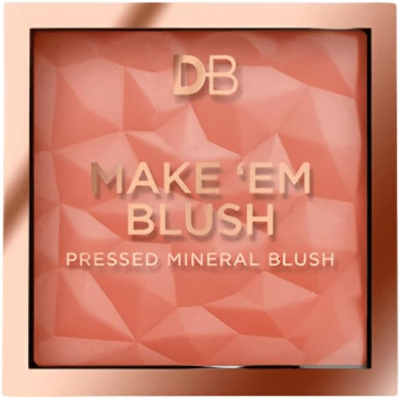 Designer Brands DB Make 'Em Blush Pressed Mineral Blush Nude Glow, 122 Count Pack of 122