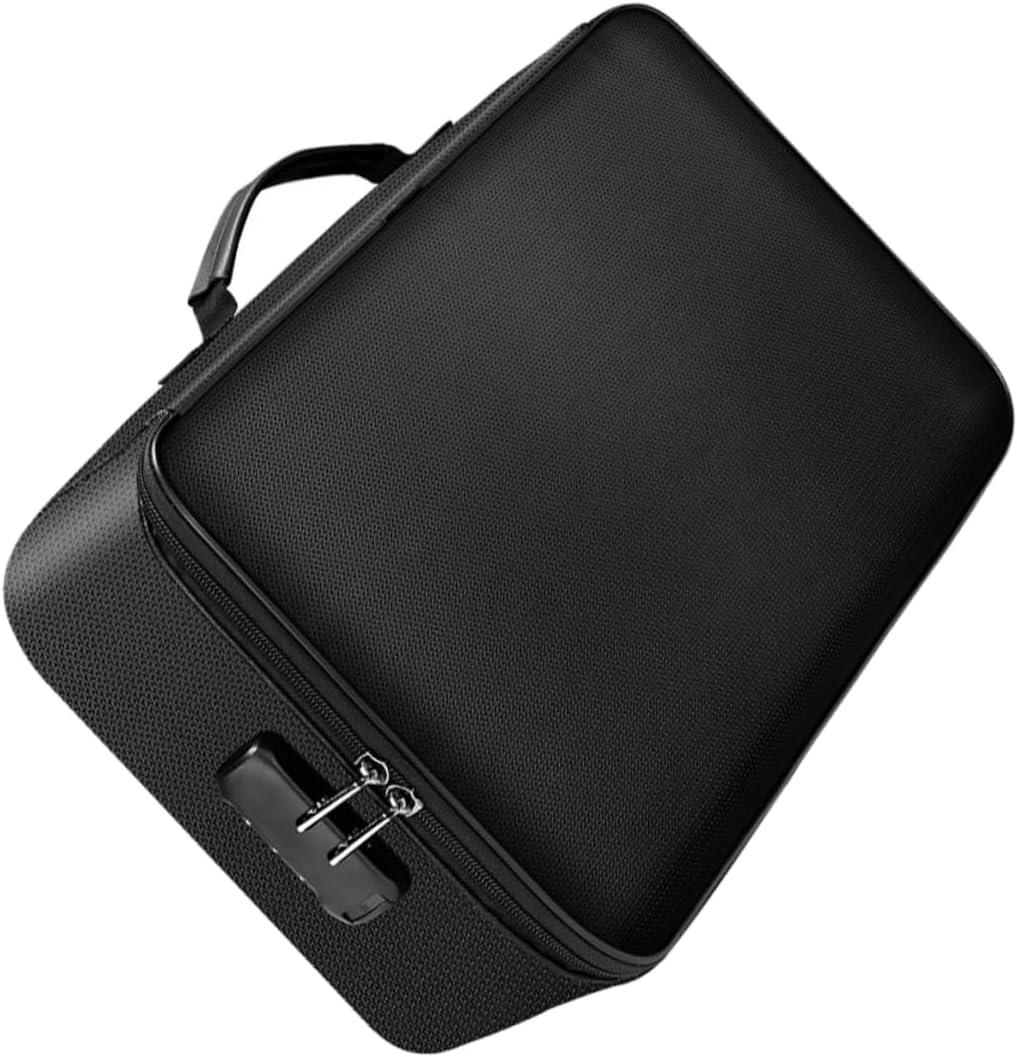 Fireproof Money Safe Document Bag Fireproof File Bag Safety Security Organizer