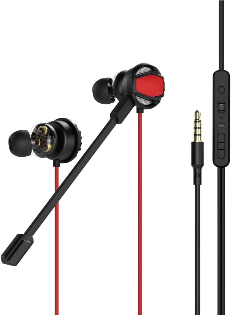 アンサー ゲーミングトリプルイヤホンヘッドセット ブラック/レッド ANS-H150BR image number 6