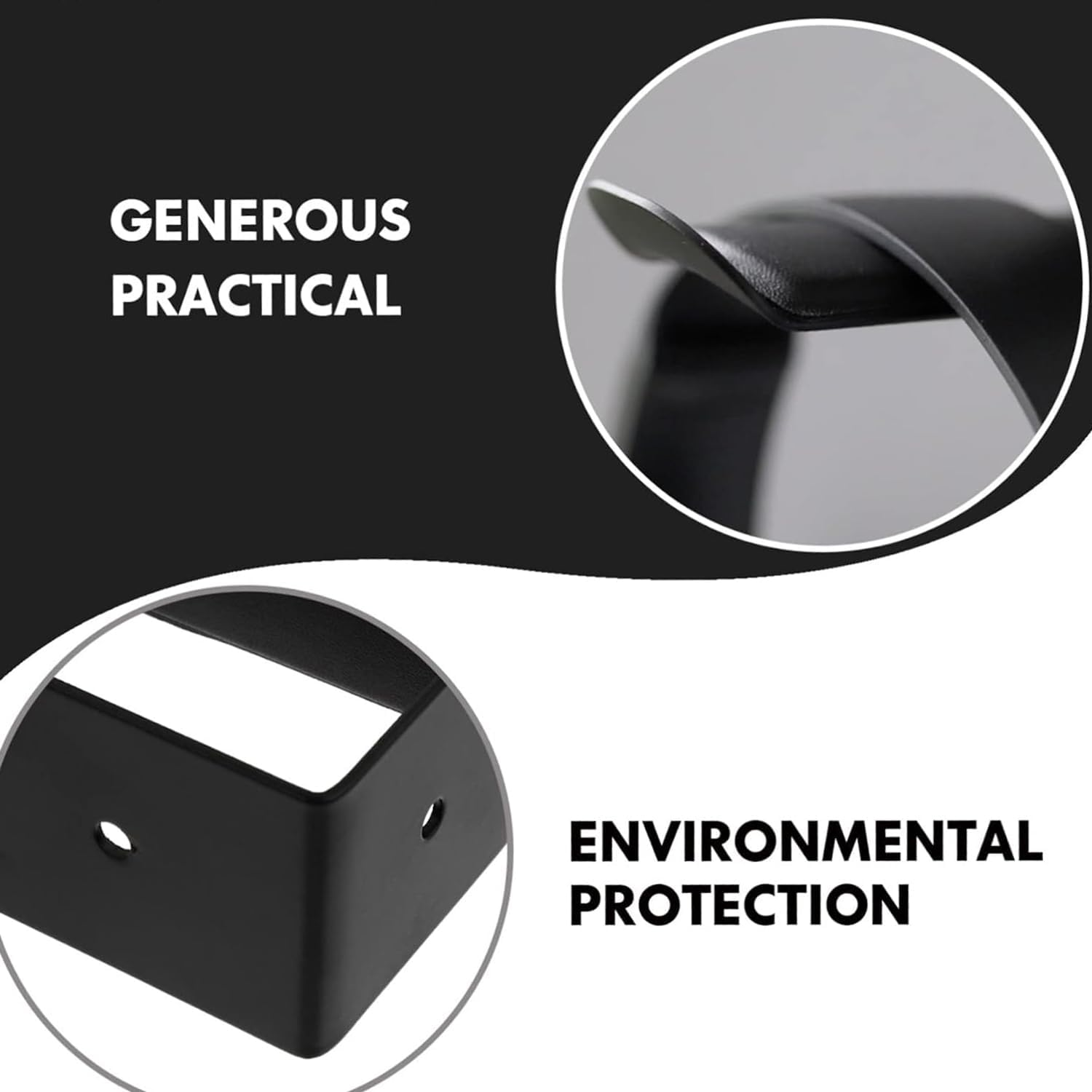 Roczential Headphone Holder Under-Desk Headphone Mount under Desk Headset Stand Headset Hook Gaming Headset Holder Gaming Headphone Stand Headset Holder Hanger Earphone Hanger Headset Hanger image number 2