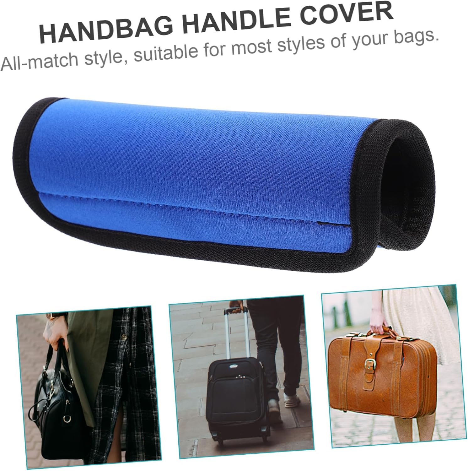Minkissy Luggage Handle Wraps for Suitcase Handle Travel Accessories Hand Protectors for Traveling image number 2