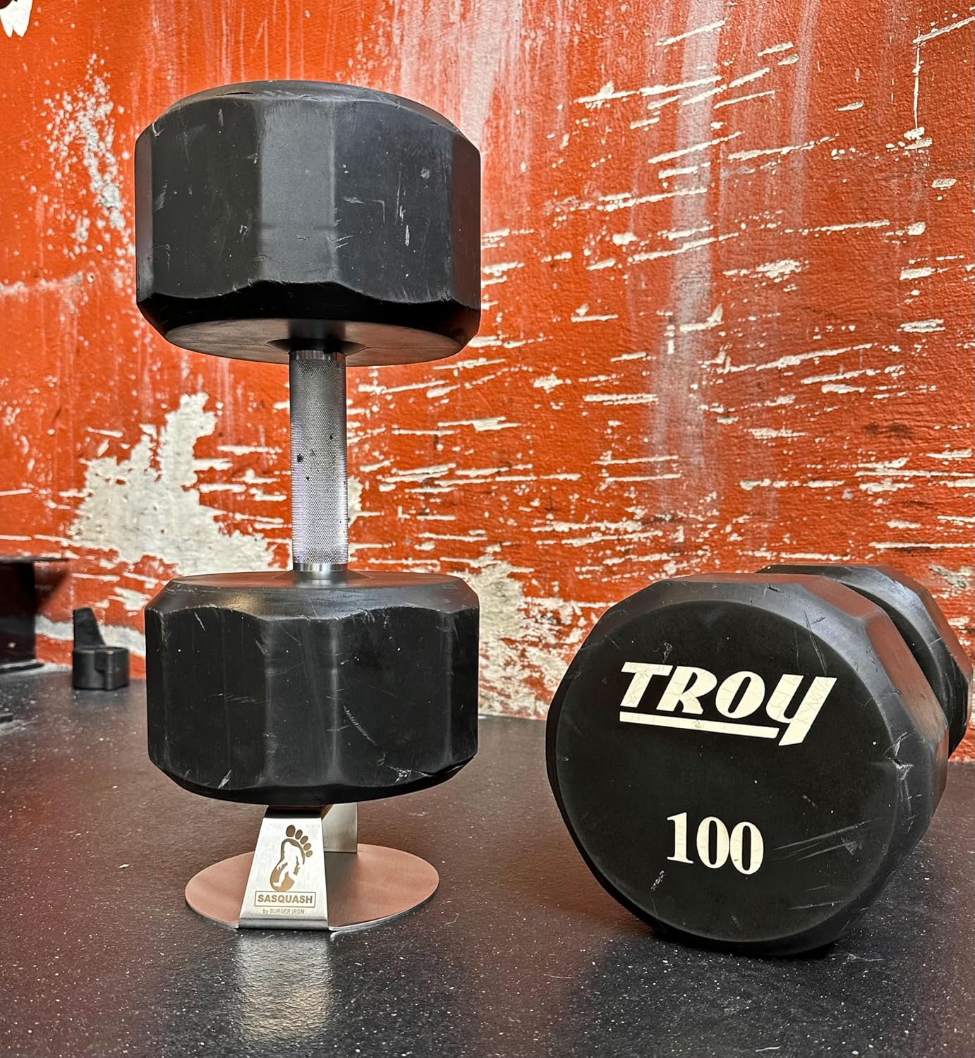 The Sasquash - 6" Heavy Duty Extra Wide Flat Handle Smashed Burger Press - Commercial Grade Welded Stainless Steel Burger Smasher (5Pc Burger Master Kit) image number 4