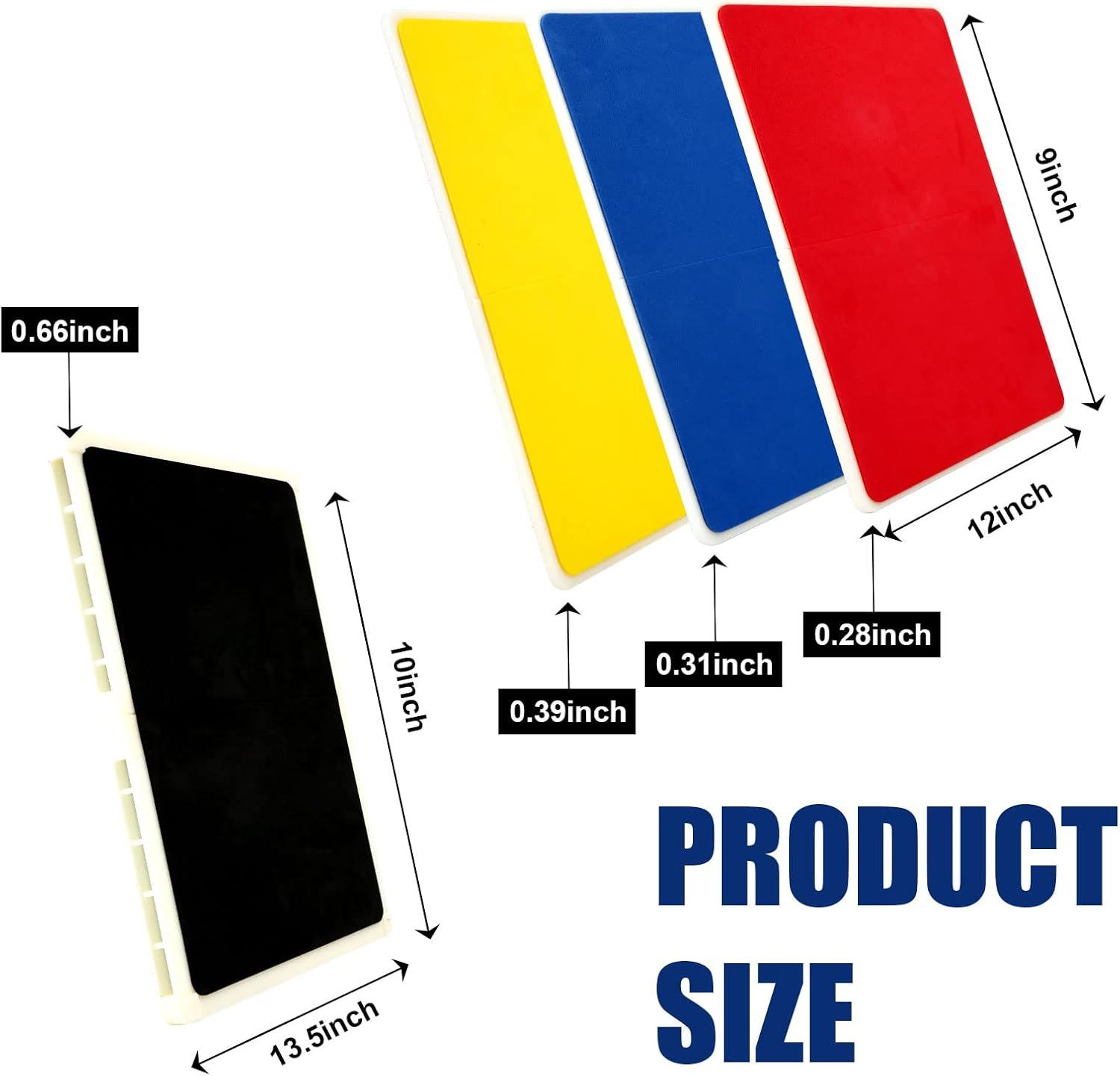 Savita 4Pcs Rebreakable Boards Martial Arts, Taekwondo Karate MMA Boards with 4 Difficulty Levels Breaking Boards EVA Boxing Equipment for Adults, Kids for Ninja Training Practice image number 2