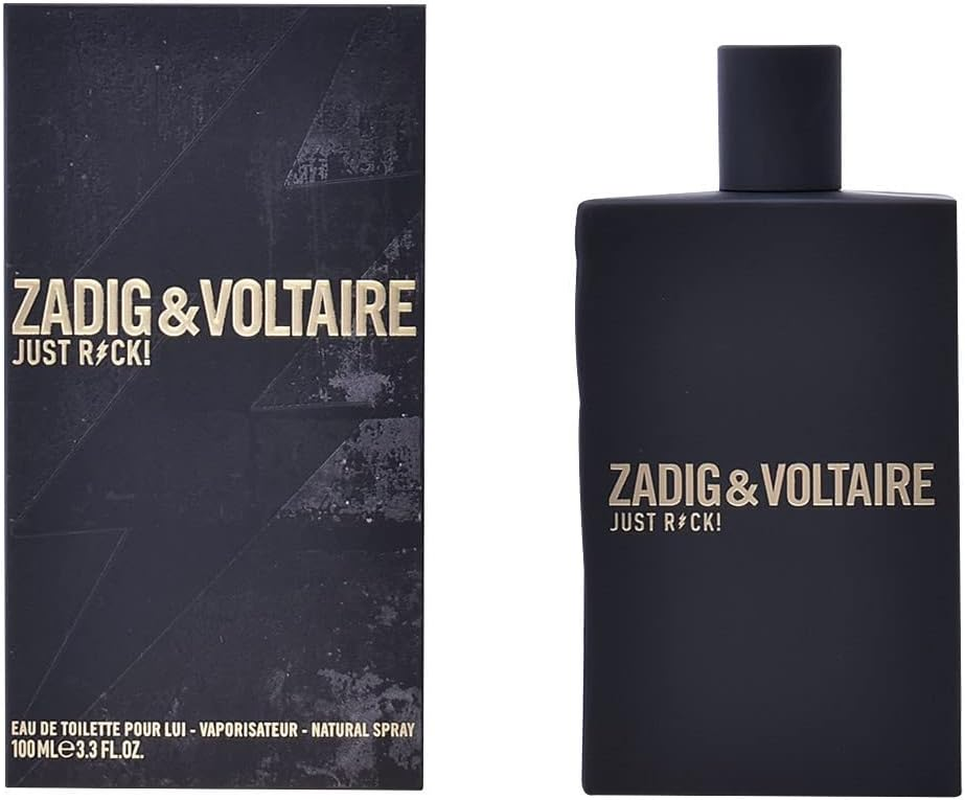 Zadig & Voltaire Just Rock Eau De Toilette Spray for Men 100 Ml
