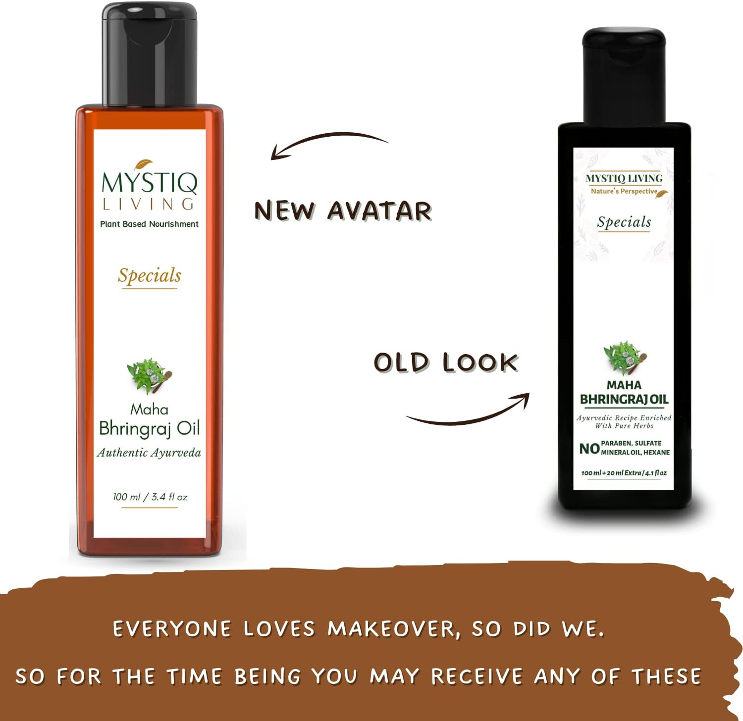 Mystiq Living Specials - Maha Bhringraj Hair Oil,100Ml | 9 Ayurvedic Extracts image number 6