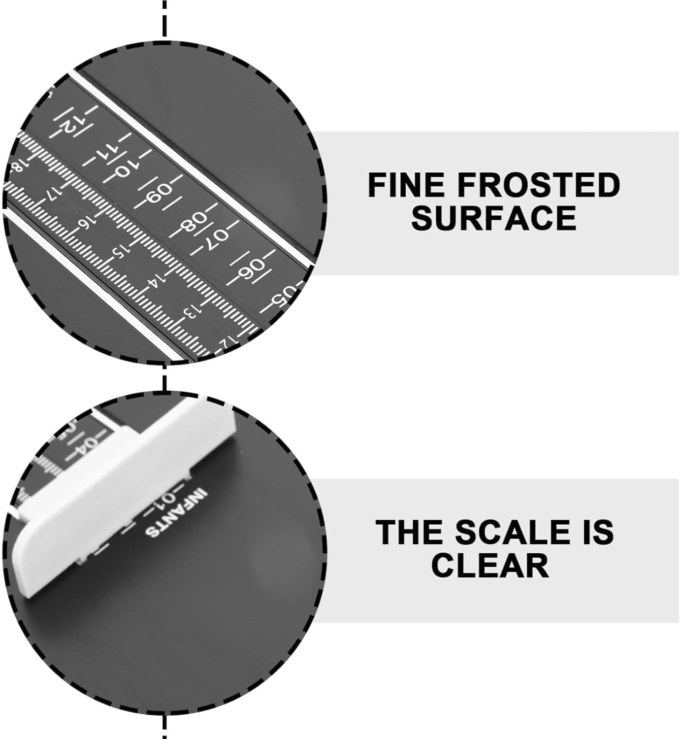 Foot Measuring Device -Shoe Sizer Foot Measurement Device for Shoe Feet Measuring Ruler Sizer，Accurate Foot Measuring Device for Kids & Adults image number 4