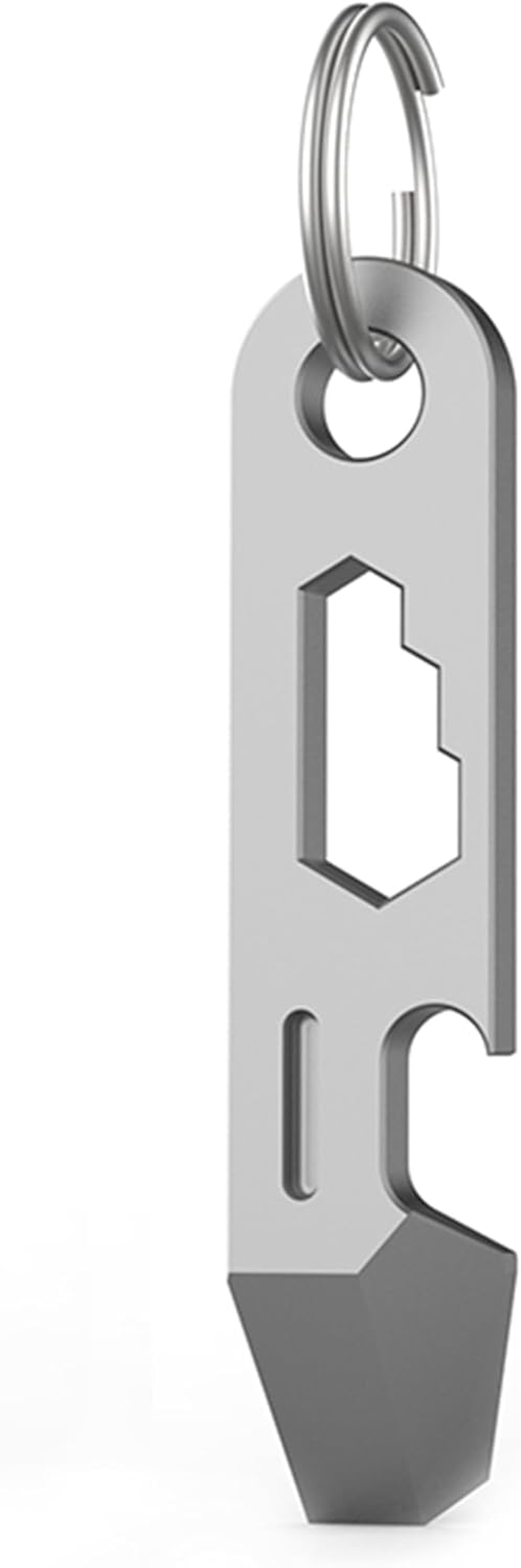 Hamans EDC Pry Bar Keychain Bottle Opener Multi Tool Small EDC Pry Bar for Keychains, QG02 image number 1