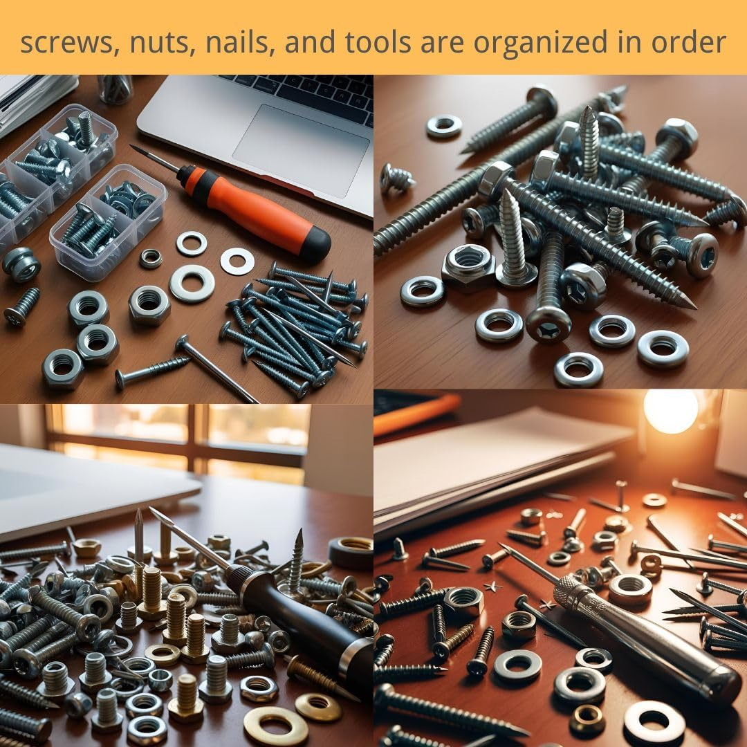 39-Drawer Plastic Storage Cabinet for Sorting Screws, Nuts & Tools &ndash; Wall Mountable Workshop Organiser with Small Parts Drawers, Ideal for Dividing Items in Garage & Craft Room image number 6