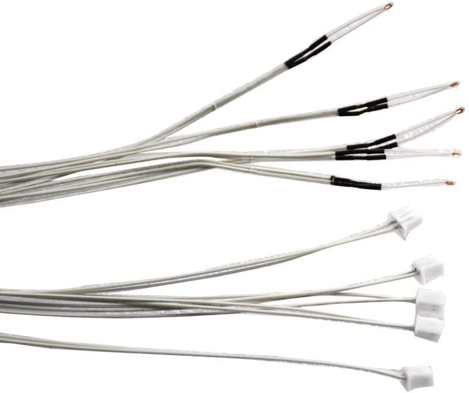 LEOWAY 3D Printer NTC 100K 3950 Thermistor, Temp Sensor with 2Pin XH2.54 Connector for Creality Ender3, Ender3 Pro, Ender5, CR-10, CR-10S 3D Printer (Pack of 5) image number 4