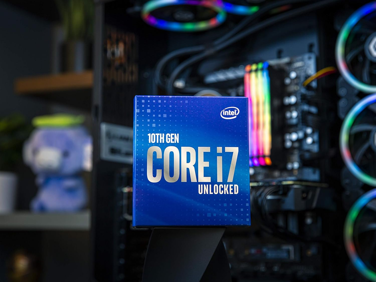 Intel Core I7-10700K CPU 3.8Ghz (5.1Ghz Turbo) LGA1200 10Th Gen 8-Cores 16-Threads 16MB 95W UHD Graphic 630 Retail Box 3Yrs Comet Lake image number 3