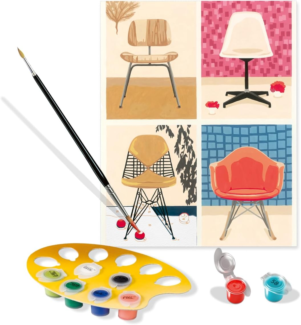 Ravensburger Malen Nach Zahlen 20153 - Take a Seat - Ab 12 Jahren image number 6